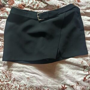 Amanda Uprichard Black Skirt with Zipper